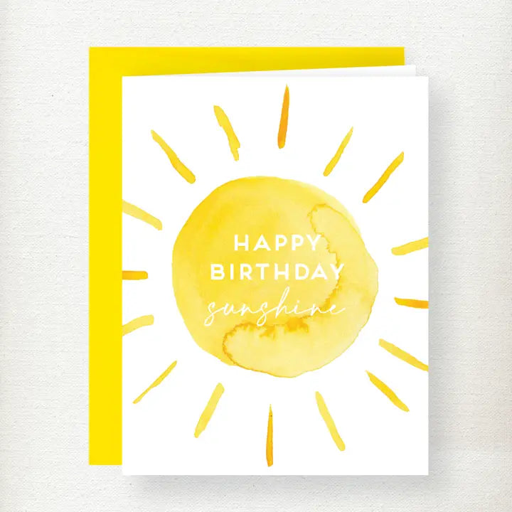 Kramer Drive Sunshine Birthday Greeting Card - Little Miss Muffin Children & Home