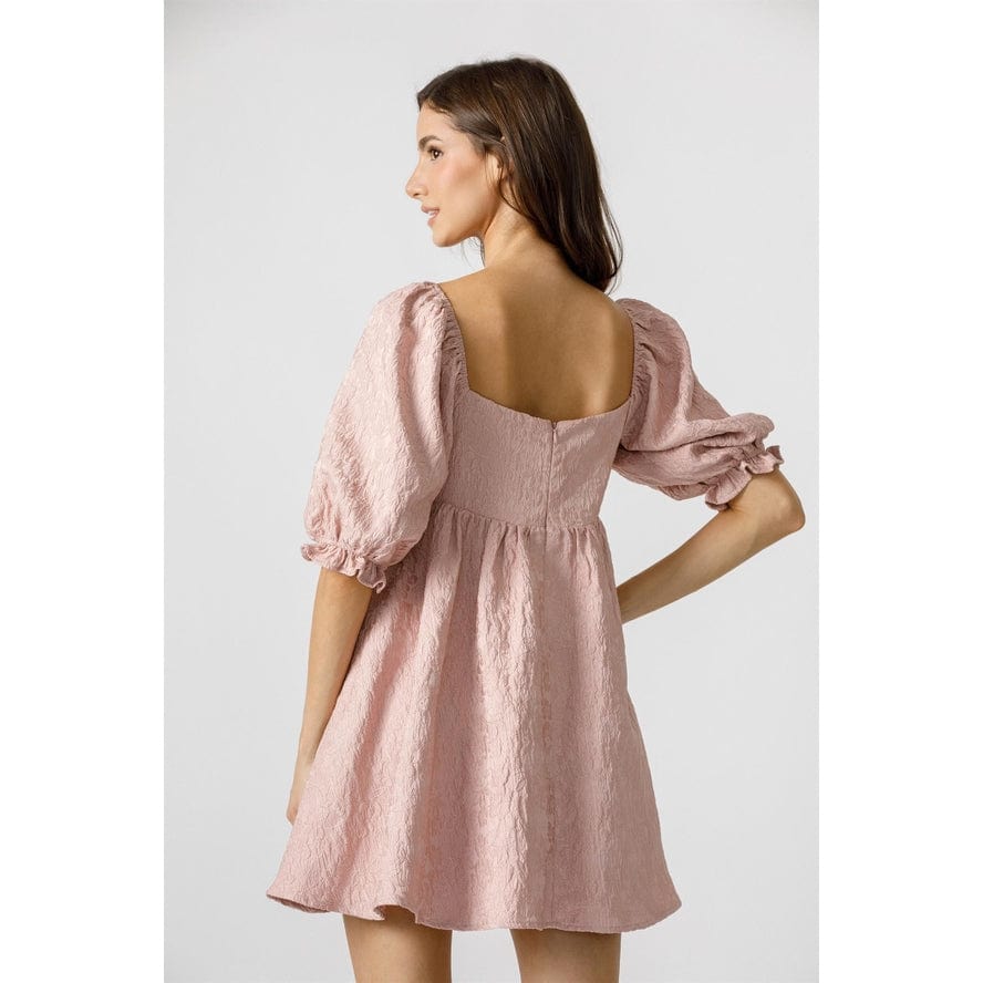 Storia Storia Babydoll Swing Mini Dress with Bow Detail - Little Miss Muffin Children & Home