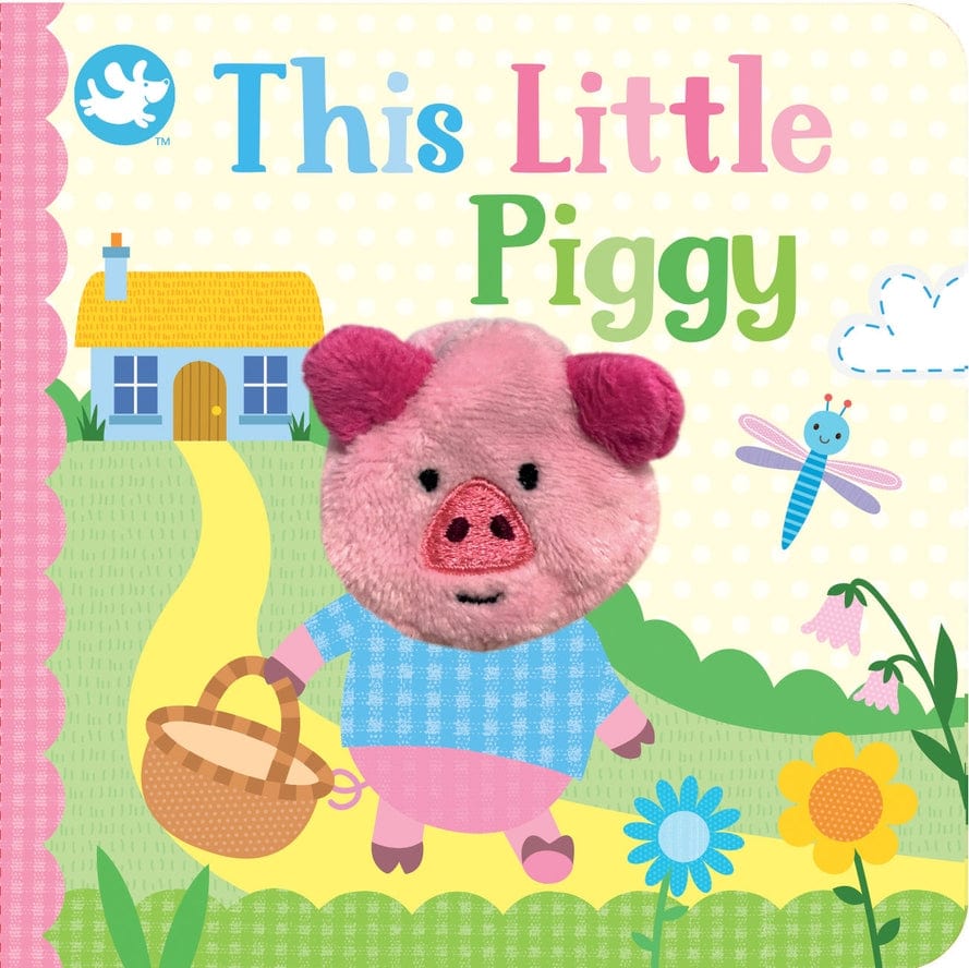 Cottage Door Press This Little Piggy Nursery Rhyme Finger Puppet Board Book - Little Miss Muffin Children & Home