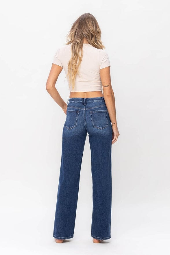 Flying Monkey Flying Monkey High Rise Loose Fit Jeans - Little Miss Muffin Children & Home