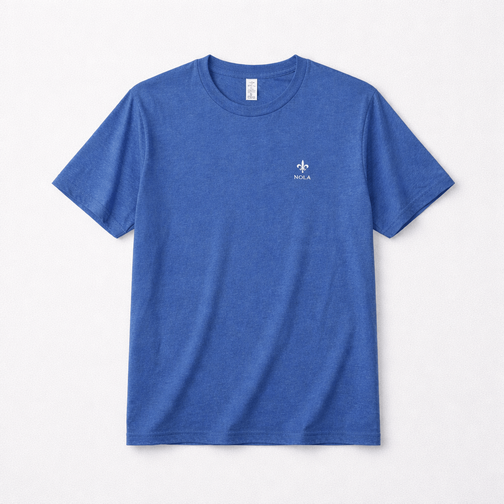 Nola Shirts Blue NOLA FDL Tee - Little Miss Muffin Children & Home