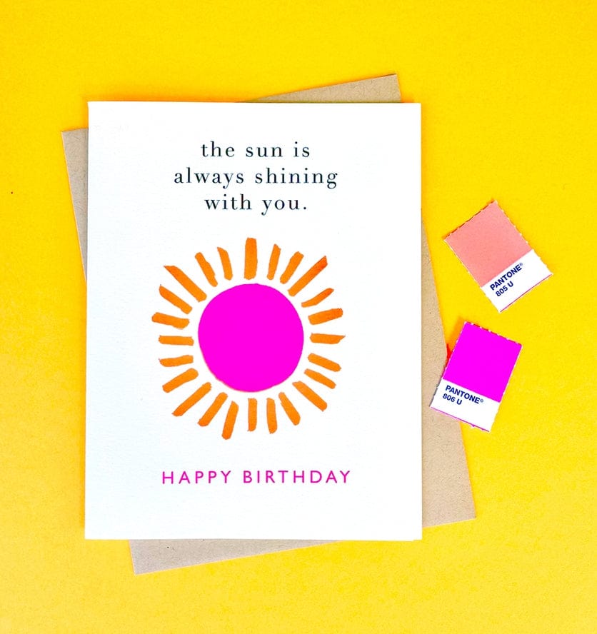 J.Falkner Cards J Falkner Bright Sunshine Birthday Card - Little Miss Muffin Children & Home