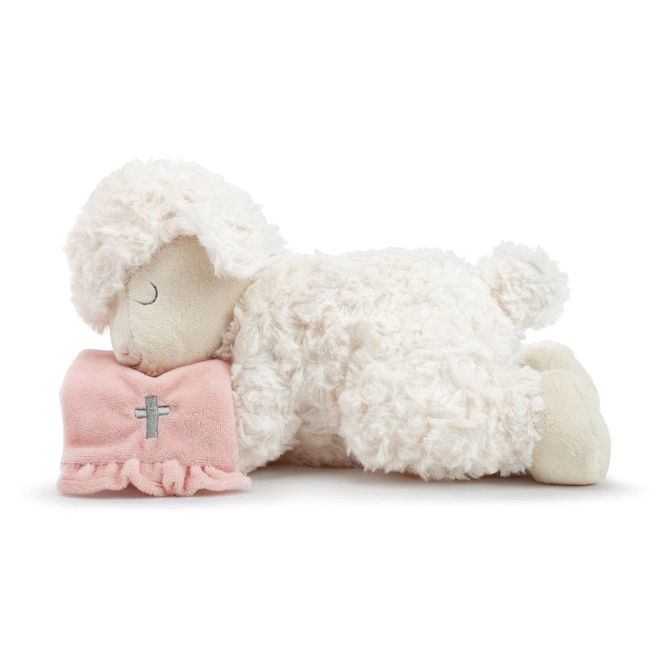 Demdaco Pink Goodnight Prayer Mechanical Lamb - Little Miss Muffin Children & Home
