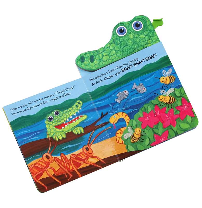 Simon & Schuster Andy Alligator Board Book - Little Miss Muffin Children & Home