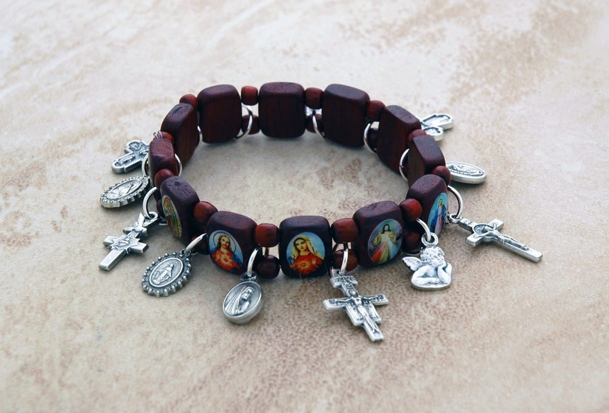 Contreras Designs Saint Bracelet with Charms - Little Miss Muffin Children & Home