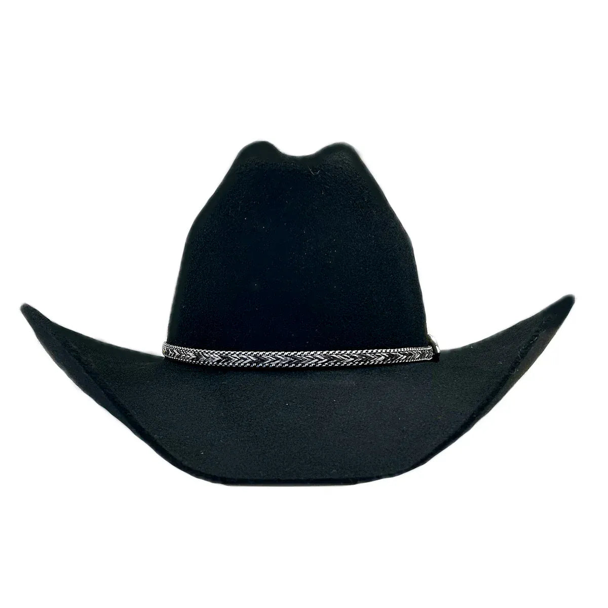 Rockmount Ranch Wear Black Cattleman Western Hat with Horse Hair Band - Little Miss Muffin Children & Home