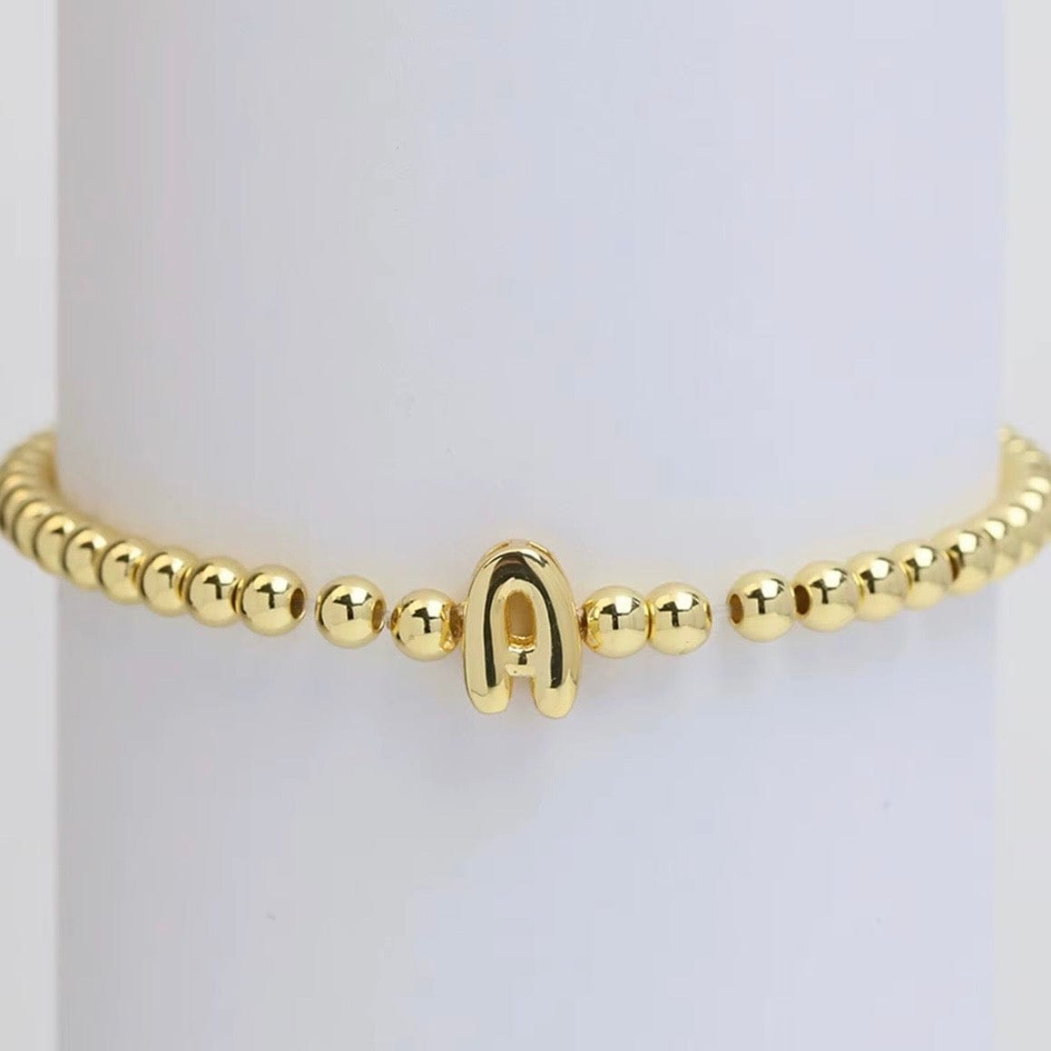 Little Miss Muffin Exclusive Stretchy Initial Bracelet, 20 Initials available - Little Miss Muffin Children & Home