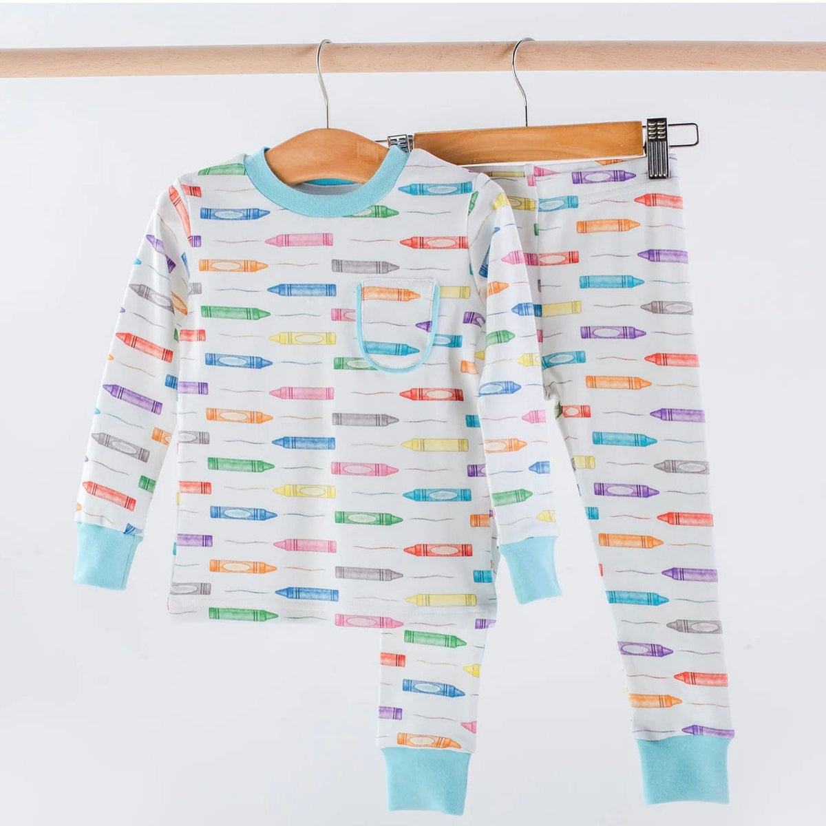 Nola Tawk Nola Tawk You Color My World Organic Cotton Pajama - Little Miss Muffin Children & Home
