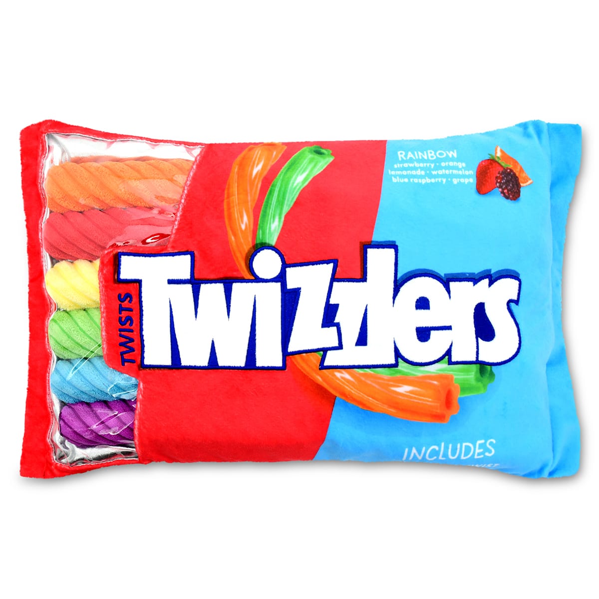 iScream Rainbow Twizzlers Packaging Fleece Plush - Little Miss Muffin Children & Home