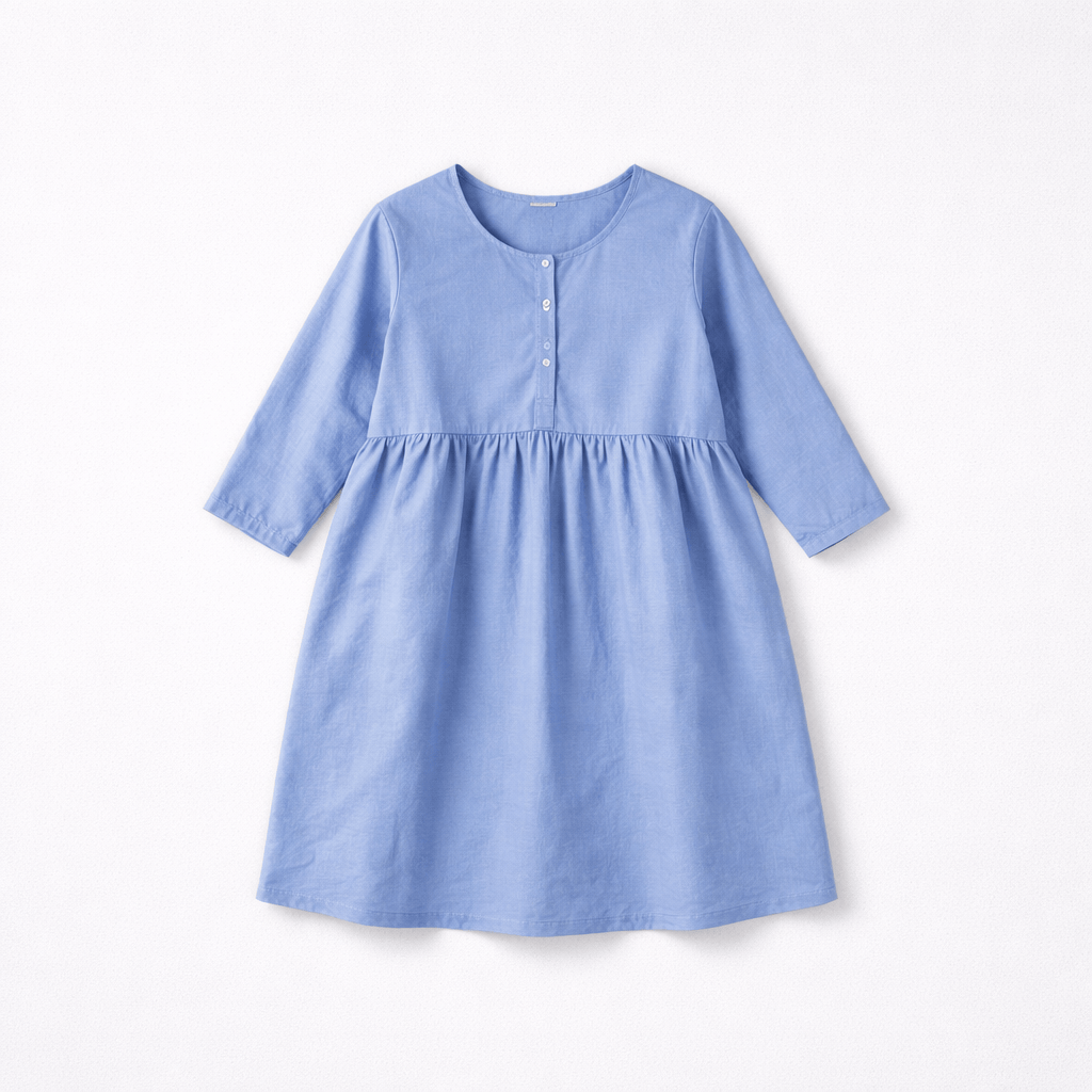 Creative Co-op Cotton Chambray Jess Dress - Little Miss Muffin Children & Home