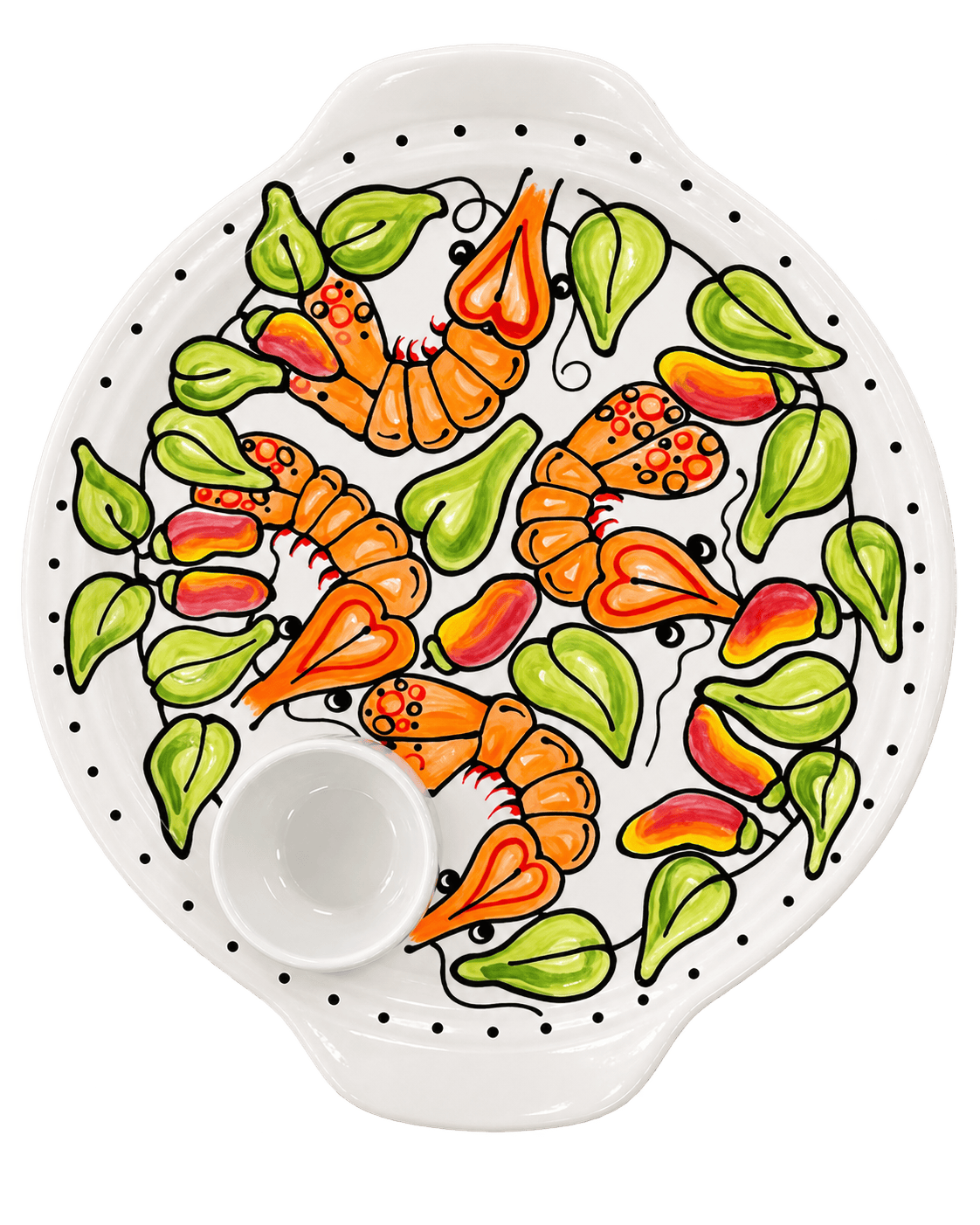 Jan Salzer Art Shrimp Charcuterie with Cup - Little Miss Muffin Children & Home
