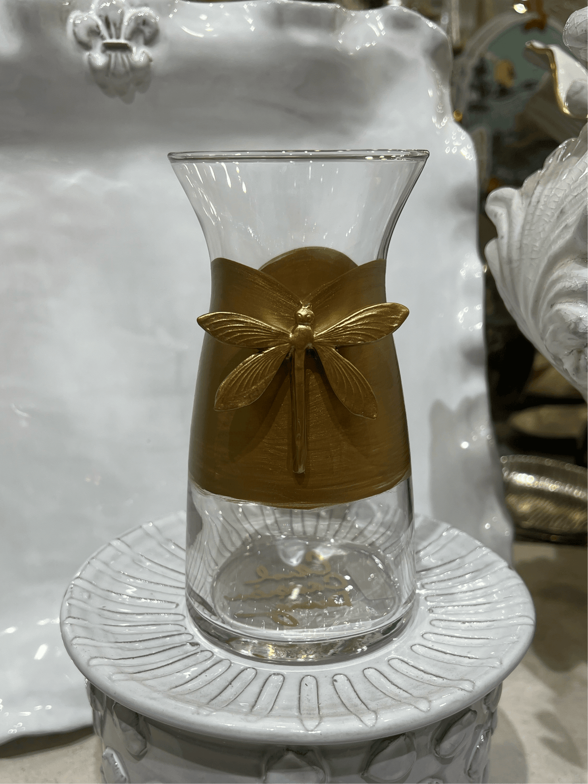 Carol Cassisa Carol Cassisa Vase-Carafe Libellule Andre (Dragonfly) - Little Miss Muffin Children & Home
