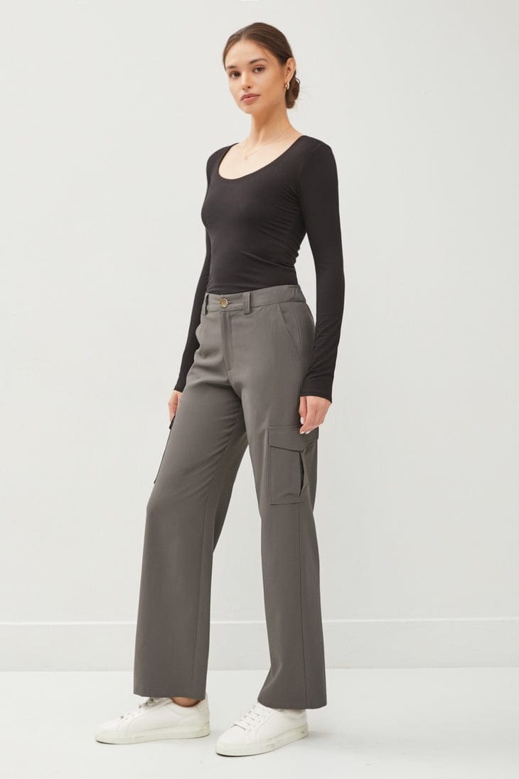 Be Cool Be Cool Wide Leg Tencel Cargo Pants - Little Miss Muffin Children & Home