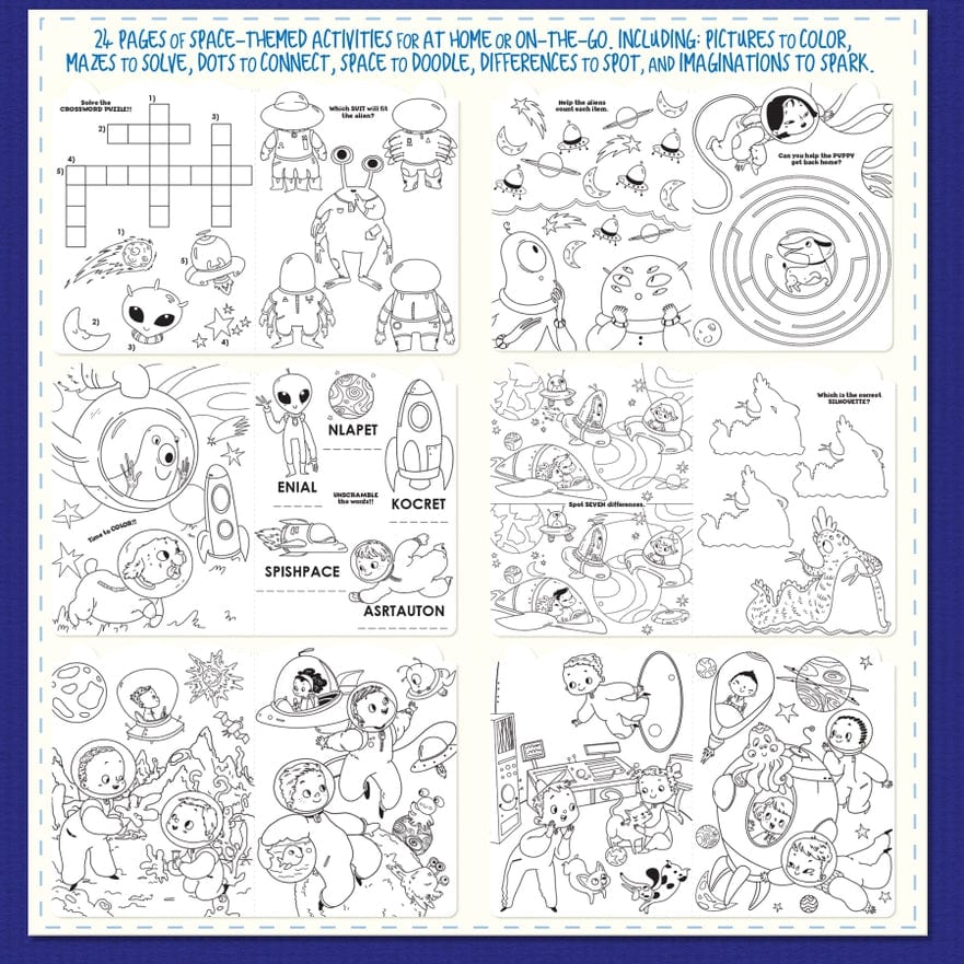 The Piggy Story The Piggy Story Little Book of Big Fun Activity Book Space Adventure - Little Miss Muffin Children & Home