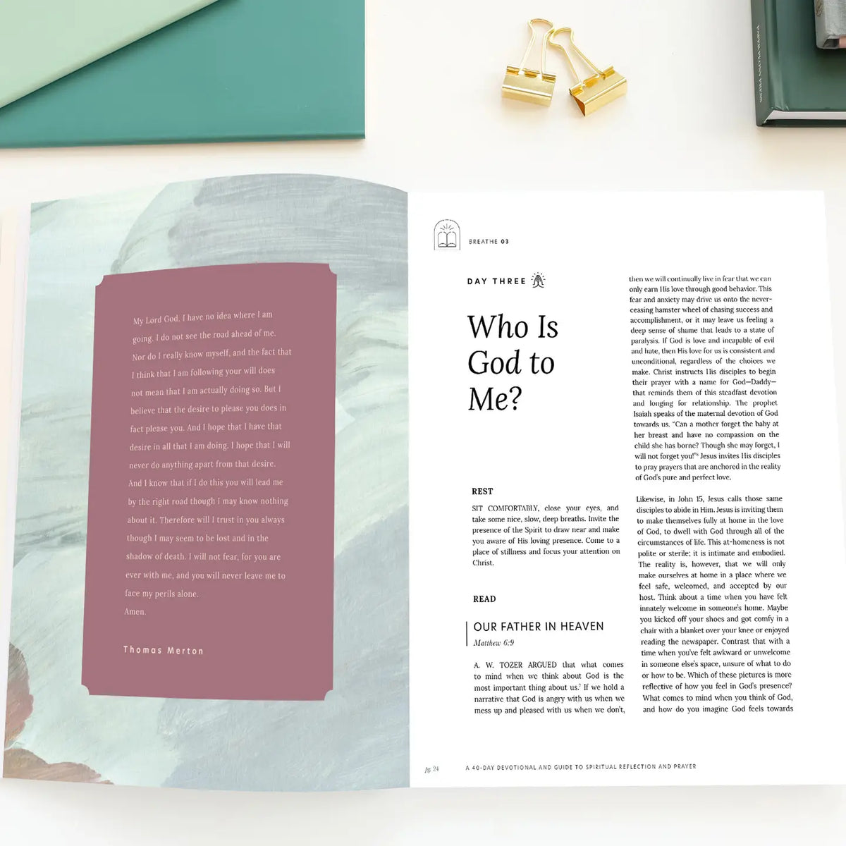 Breathe: 40 Days of Devotions and Reflections on Prayer