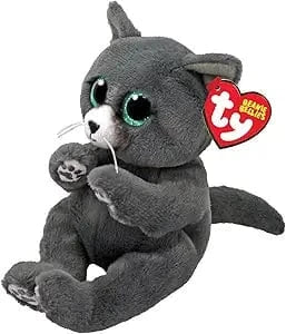 Ty Inc Ty Inc Beanie Belly Binx the Russian Blue Cat 6" Plush - Little Miss Muffin Children & Home