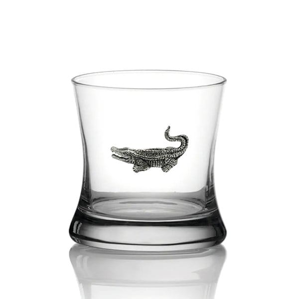 Menagerie Alligator Modern Rocks Glass/Tumbler - Little Miss Muffin Children & Home