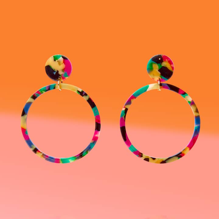 Tribe + Temple Color Me Up Hoops - Little Miss Muffin Children & Home