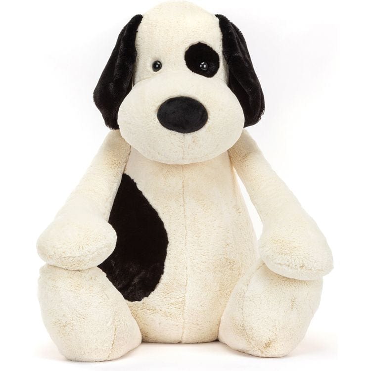 Jellycat Jellycat Gigantic Bashful Black & Cream Puppy - Little Miss Muffin Children & Home