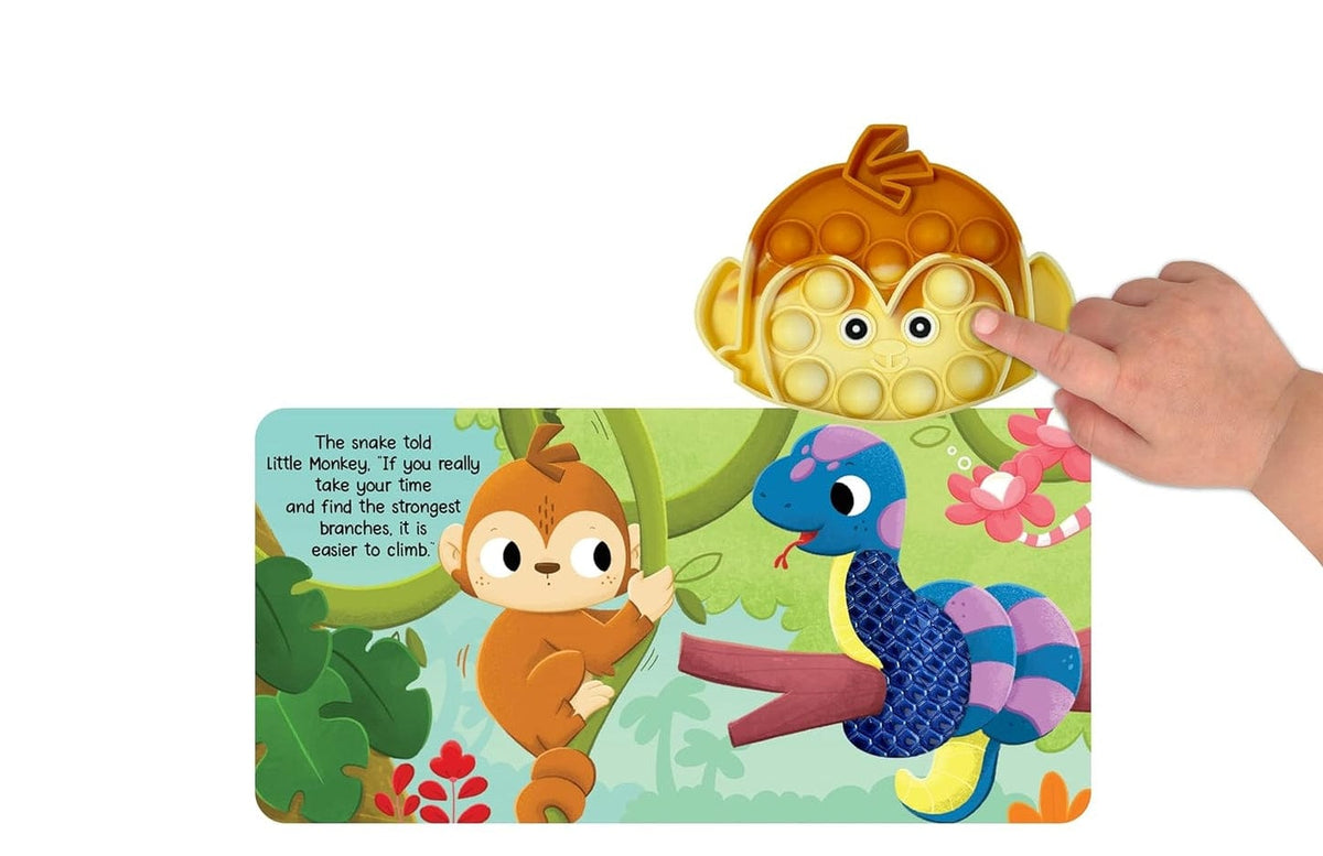 Little Hippo Books Little Monkey - Your Sensory Fidget Friend - Little Miss Muffin Children & Home