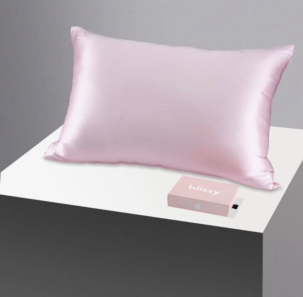 Blissy King-Sized Blush Silk Pillowcase - Little Miss Muffin Children & Home