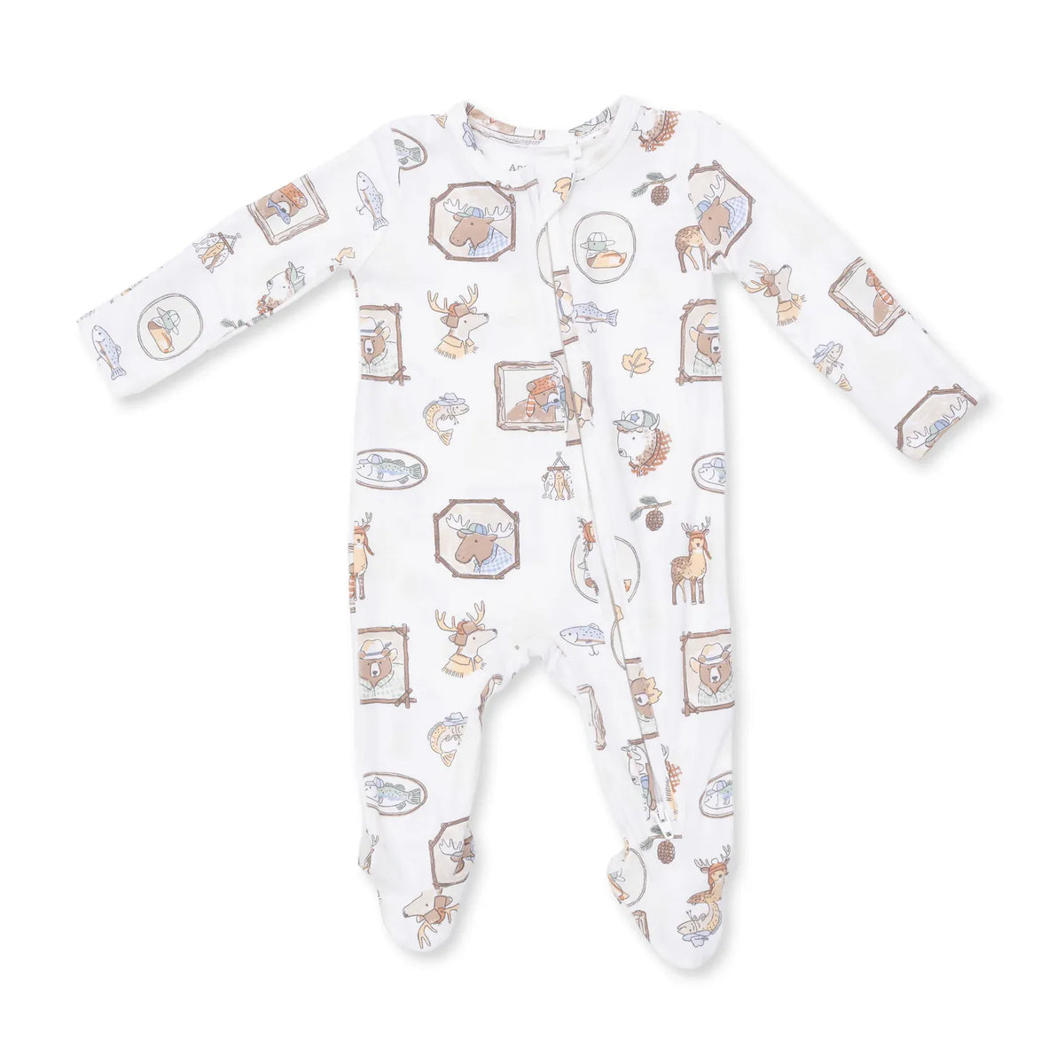 Angel Dear Woodson's Family Cabin 2 Way Zipper Footie - Little Miss Muffin Children & Home