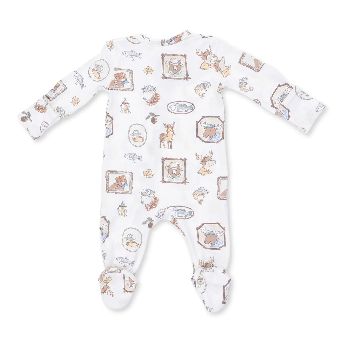 Angel Dear Woodson's Family Cabin 2 Way Zipper Footie - Little Miss Muffin Children & Home