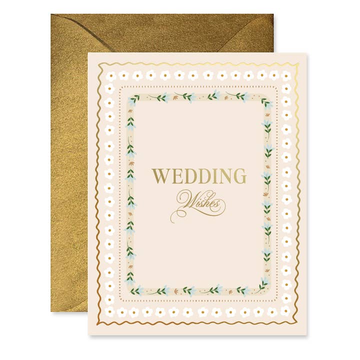 Ginger P Designs Wedding Album Wishes Greeting Card - Little Miss Muffin Children & Home