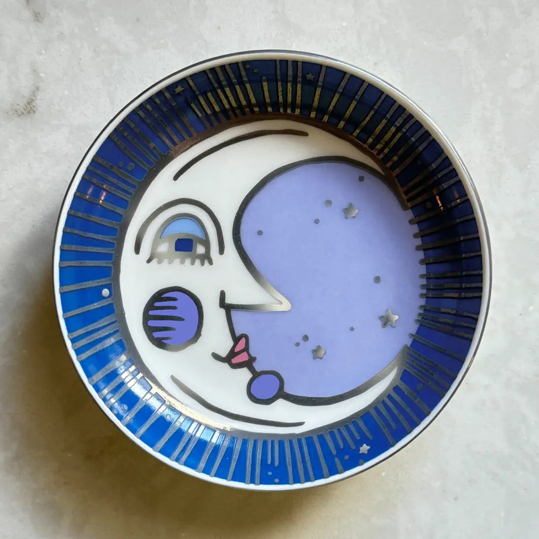 Idlewild Moon Porcelain Trinket Dish - Little Miss Muffin Children & Home