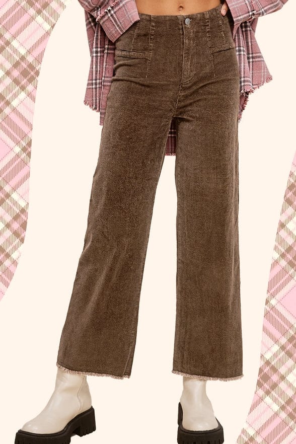 La Miel La Miel Mineral Washed Corduroy Pants - Little Miss Muffin Children & Home