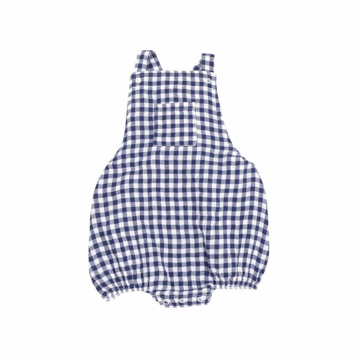 Angel Dear Angel Dear Navy Gingham Pocket Sunsuit - Little Miss Muffin Children & Home