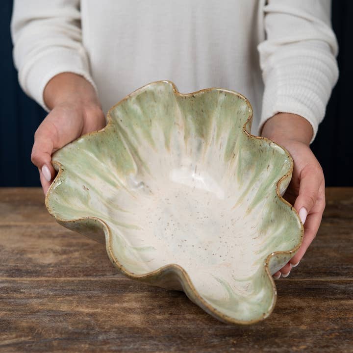 Etta B Pottery Matcha Latte Accent Bowl - Little Miss Muffin Children & Home