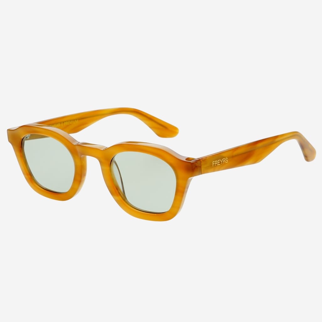Freyrs Eyewear Blake Acetate Unisex Round Sunglasses Honey - Little Miss Muffin Children & Home