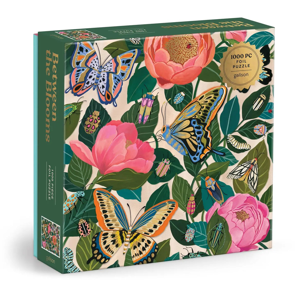 Chronicle Books Between the Blooms 1000 Piece Foil Puzzle - Little Miss Muffin Children & Home