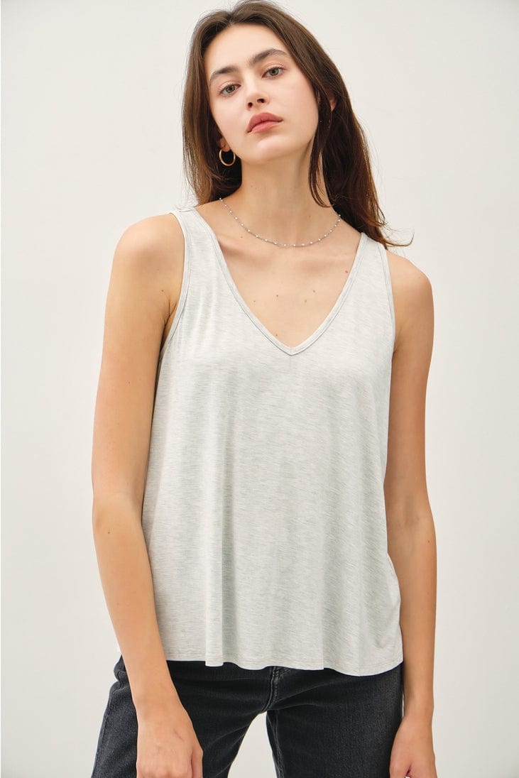Be Cool Bamboo Modal V-Neck Tank - Little Miss Muffin Children & Home