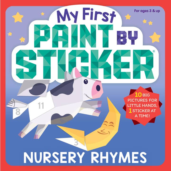 Hachette Book Group My First Paint by Sticker: Nursery Rhymes - Little Miss Muffin Children & Home