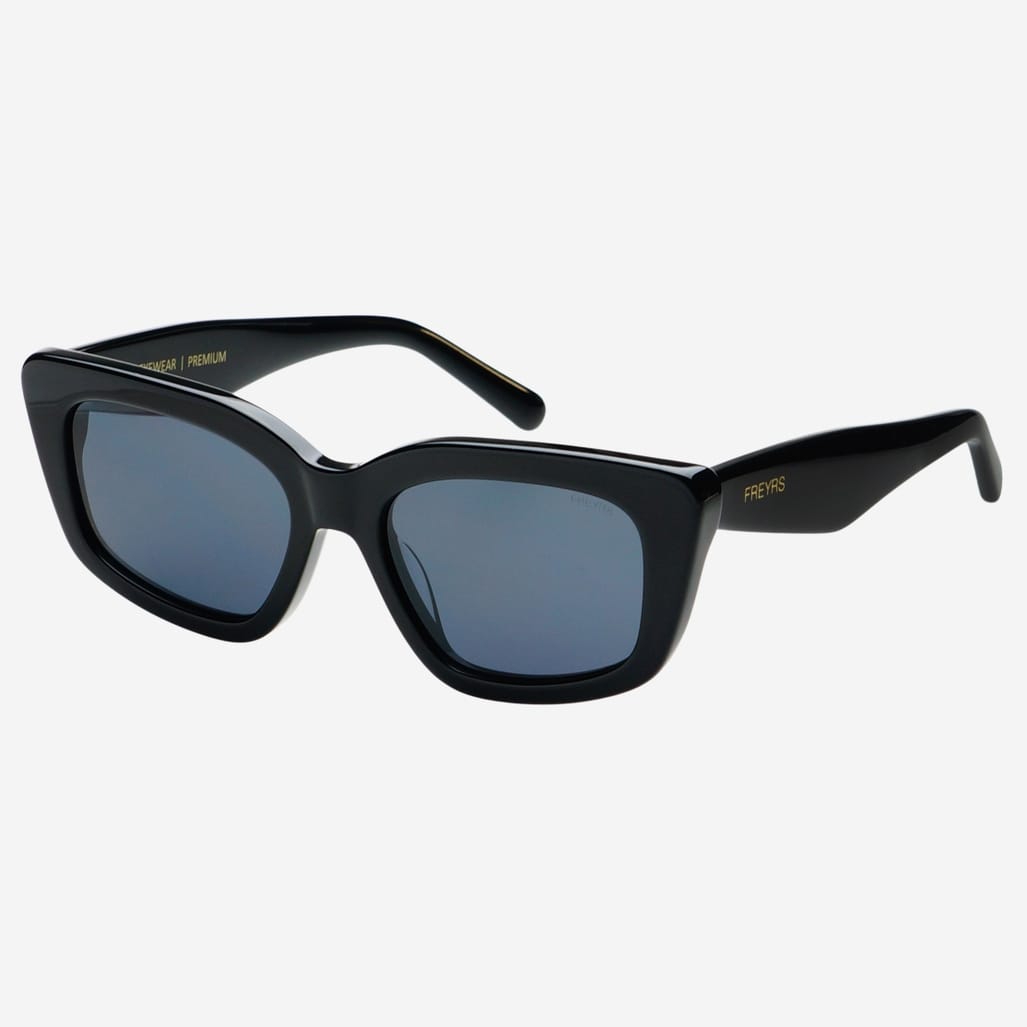 Freyrs Eyewear Beatrix Acetate Womens Cat Eye Sunglasses Black - Little Miss Muffin Children & Home