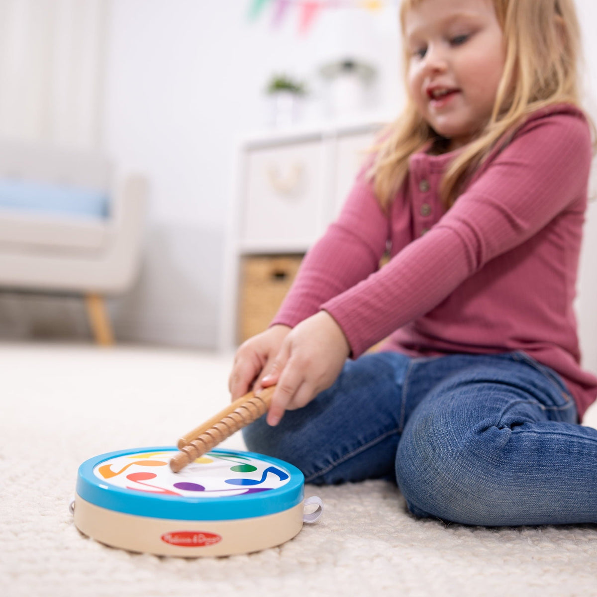 Melissa & Doug 3-in-1 Wooden Music Maker - Little Miss Muffin Children & Home