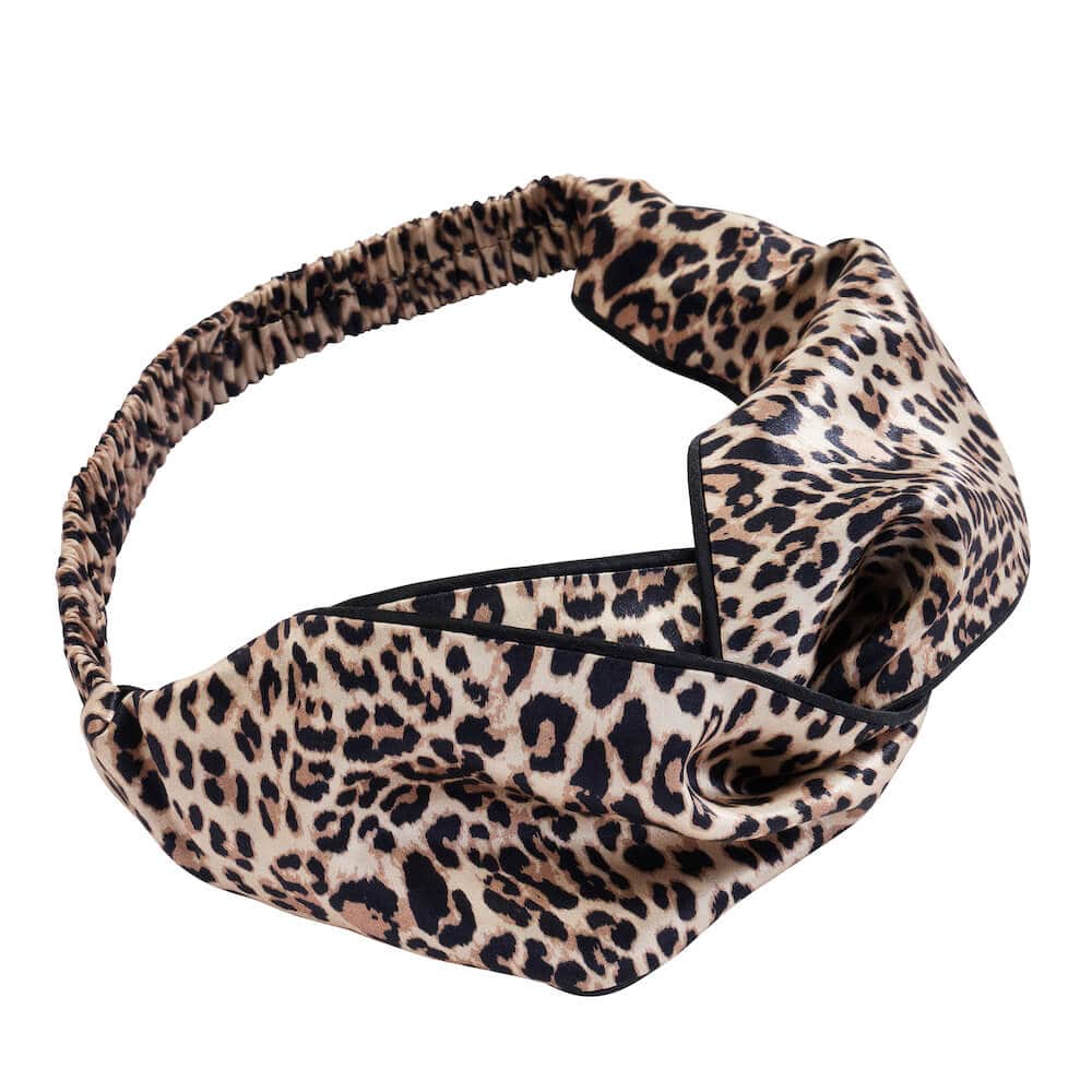 Blissy Blissy Leopard Silk Head Piece - Little Miss Muffin Children & Home