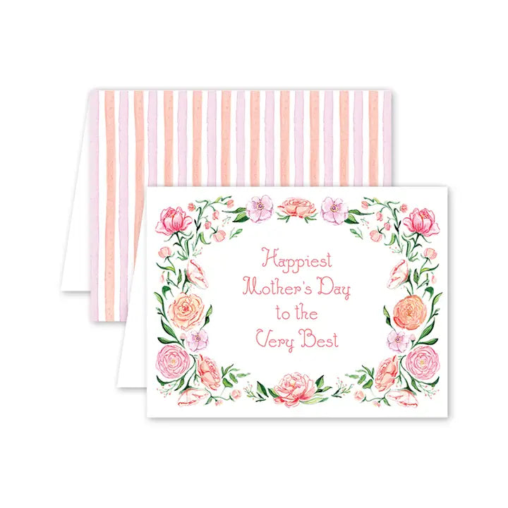 Dogwood Hill Peony Garden Mother’s Day Card, Single Card - Little Miss Muffin Children & Home