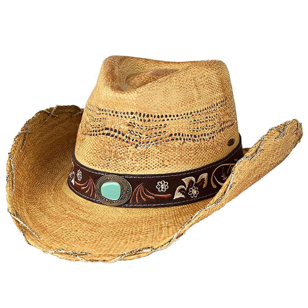 Fashion City Fashion City Vented Cowboy Hat with Metallic Edge Stitching - Little Miss Muffin Children & Home