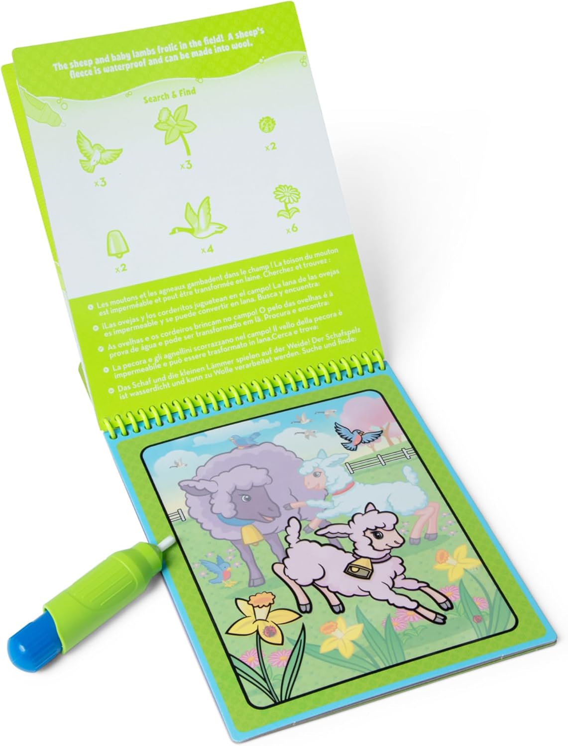 Melissa & Doug Water WOW Spring - Little Miss Muffin Children & Home