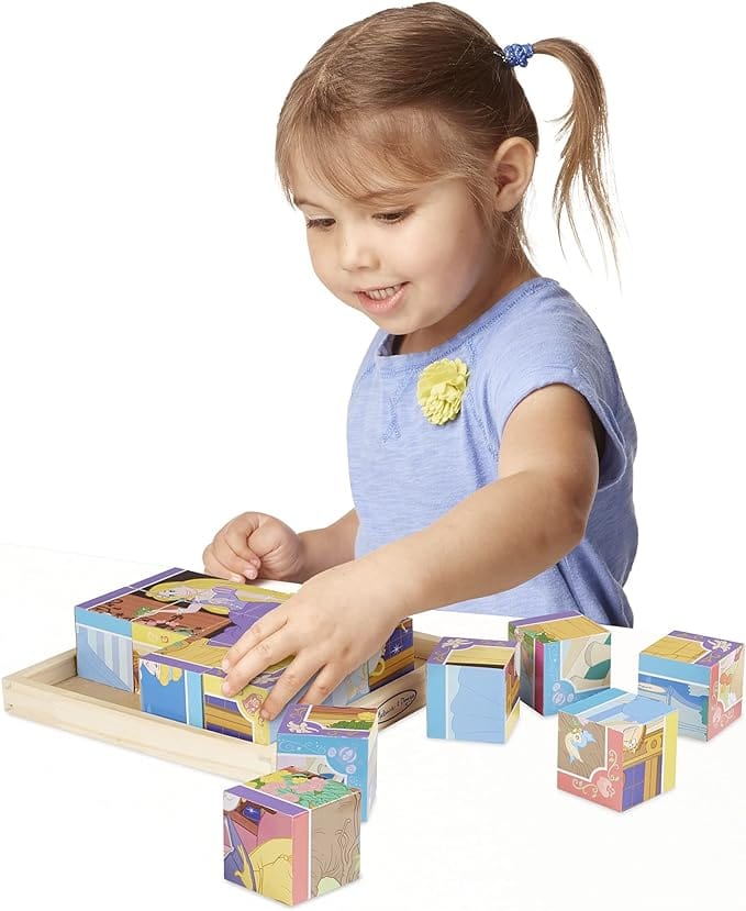 Melissa & Doug Melissa & Doug Disney Princesses Cube Puzzle - Little Miss Muffin Children & Home