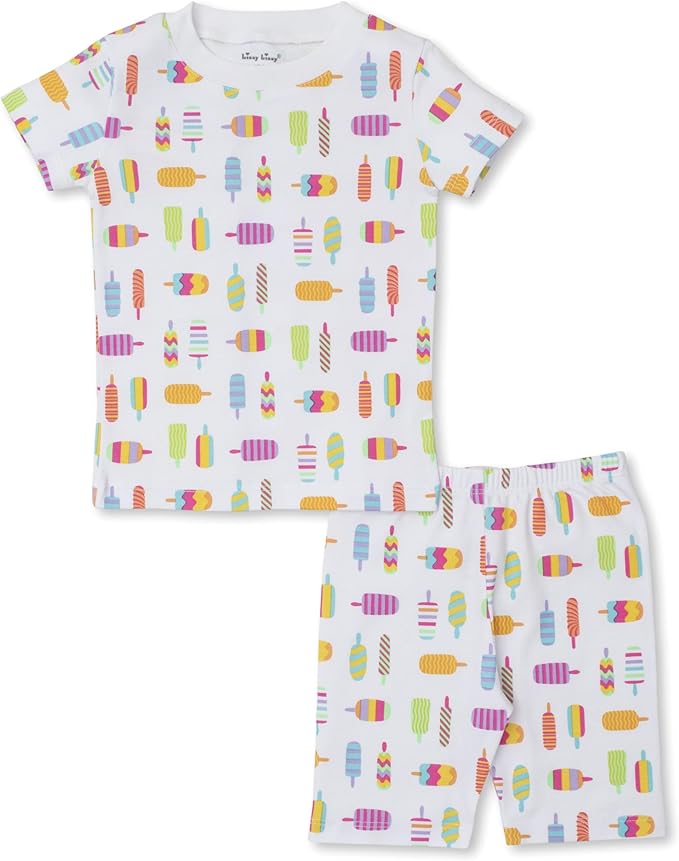 Kissy Kissy Kissy Kissy Short Pajama Set Snug Popsicle Party - Little Miss Muffin Children & Home