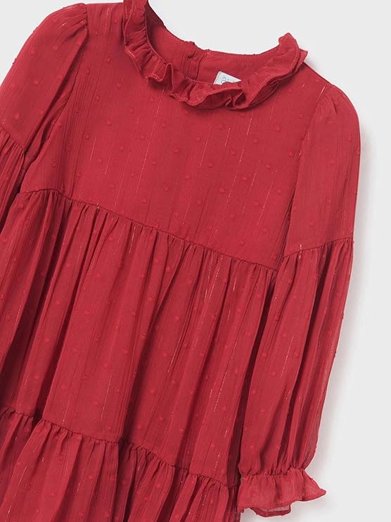 Abel & Lula Abel & Lula Plumeti Chiffon Dress - Little Miss Muffin Children & Home