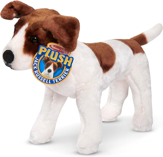 Melissa & Doug Jack Russell Terrier Plush - Little Miss Muffin Children & Home