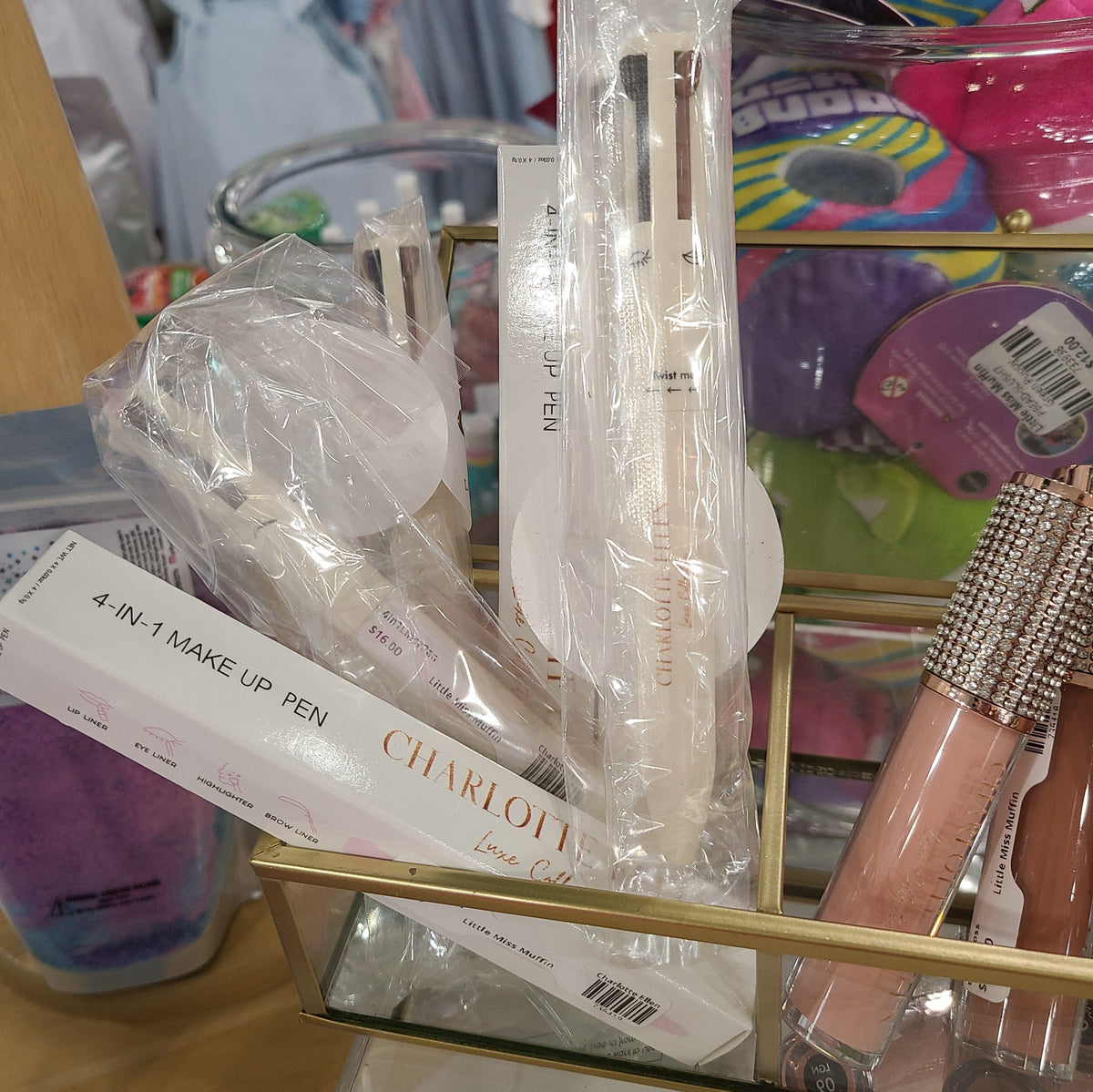 Charlotte Ellen Luxe Collection Cosmetics Charlotte Ellen 4 in 1 Liner Pen - Little Miss Muffin Children & Home