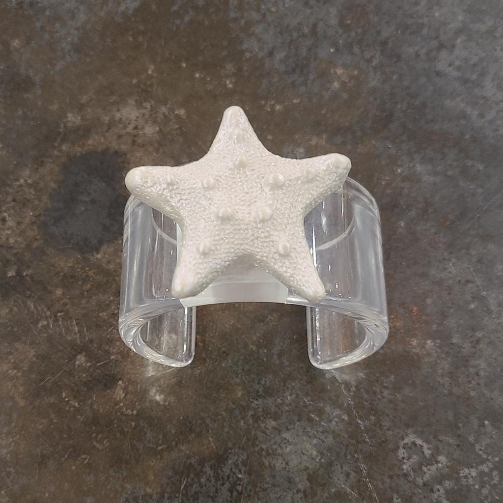 Carol Cassisa Carol Cassisa Marseilles (Starfish) Lucite Cuff - Little Miss Muffin Children & Home
