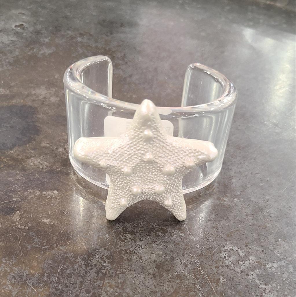 Carol Cassisa Carol Cassisa Marseilles (Starfish) Lucite Cuff - Little Miss Muffin Children & Home