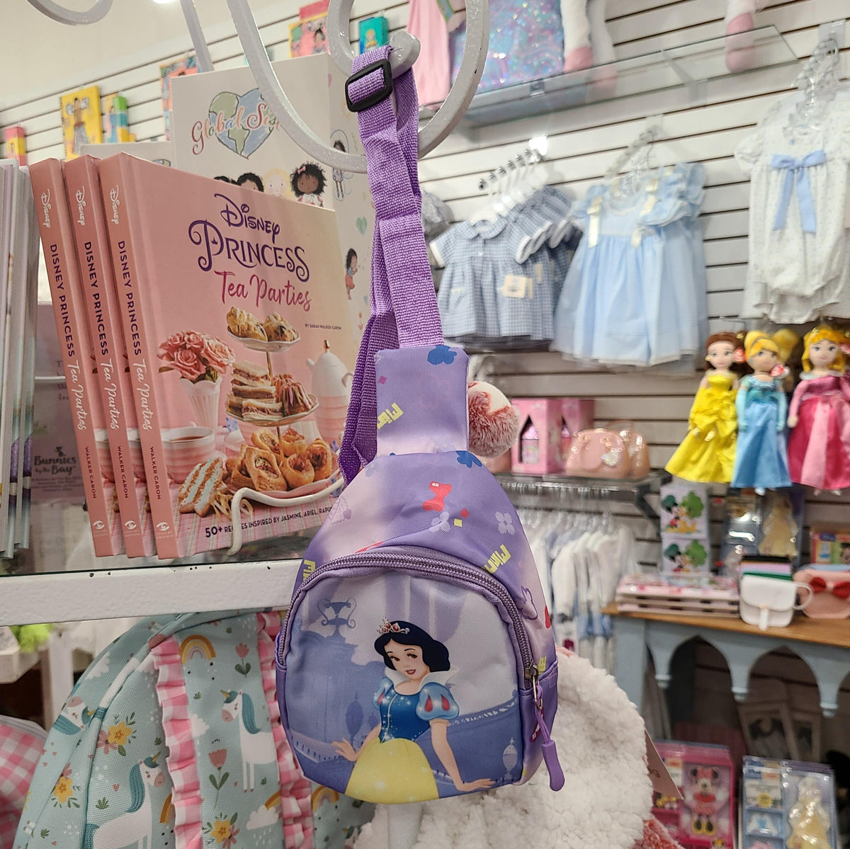 Sunshine Sunshine Snow White Crossbody Sling Bag - Little Miss Muffin Children & Home